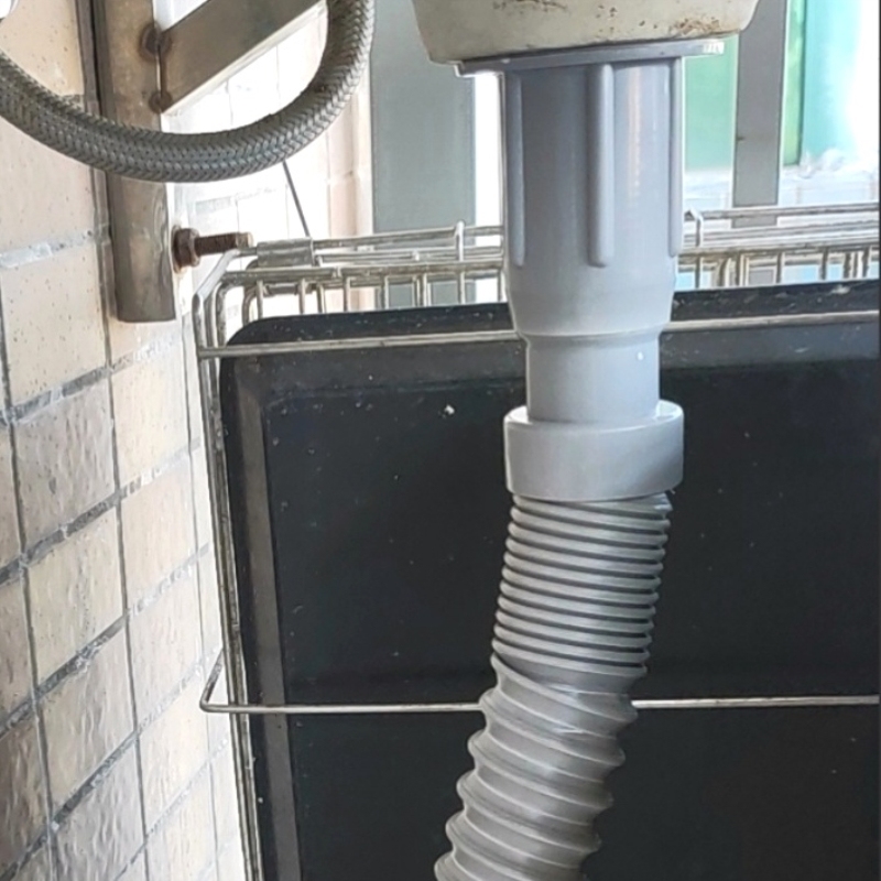 面盆有无孔连体防虫洗脸盆可伸缩洗手盆配件下水管家用排水管