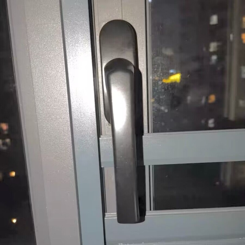 铝合金窗户把手门窗传动执手平开上悬断桥铝外推窗拉手门外开锁扣