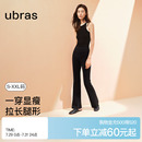 保暖裤 ubras空气层收腹打底裤 外穿紧身裤 鲨鱼裤 秋冬女 显瘦微喇裤