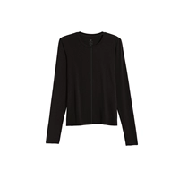 【Круглая шея в стиле средней части】 черный