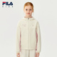 FILA斐乐童装 儿童外套女童2025秋冬中大童连帽上衣户外防风运动服