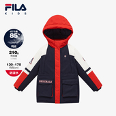 FILA斐乐童装 外套男款 儿童羽绒服2025秋冬新款 中大童男童保暖冬季