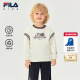 新款 2025年冬季 FILA斐乐儿童童装 男小童抗菌套头卫衣 斐暖功能