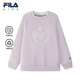 斐暖功能 FILA斐乐儿童童装 卫衣2025年冬季 新款 女童中大童上衣
