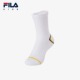 中大童透气中腰袜 新款 抗菌 FILA斐乐儿童运动袜子2025年春季