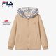 新雪丽棉 FILA斐乐童装 儿童棉服2024冬季 新款 男中大童保暖外套