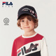 男女童小童棒球帽 新款 抗菌功能 FILA斐乐儿童帽子2025年秋季