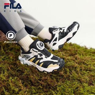 FILA斐乐儿童童鞋运动鞋2025年冬季新款男女小童户外防滑鞋虎爪鞋