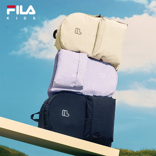 FILA斐乐儿童书包男女童学生成人户外轻量休闲亲子大容量双肩背包
