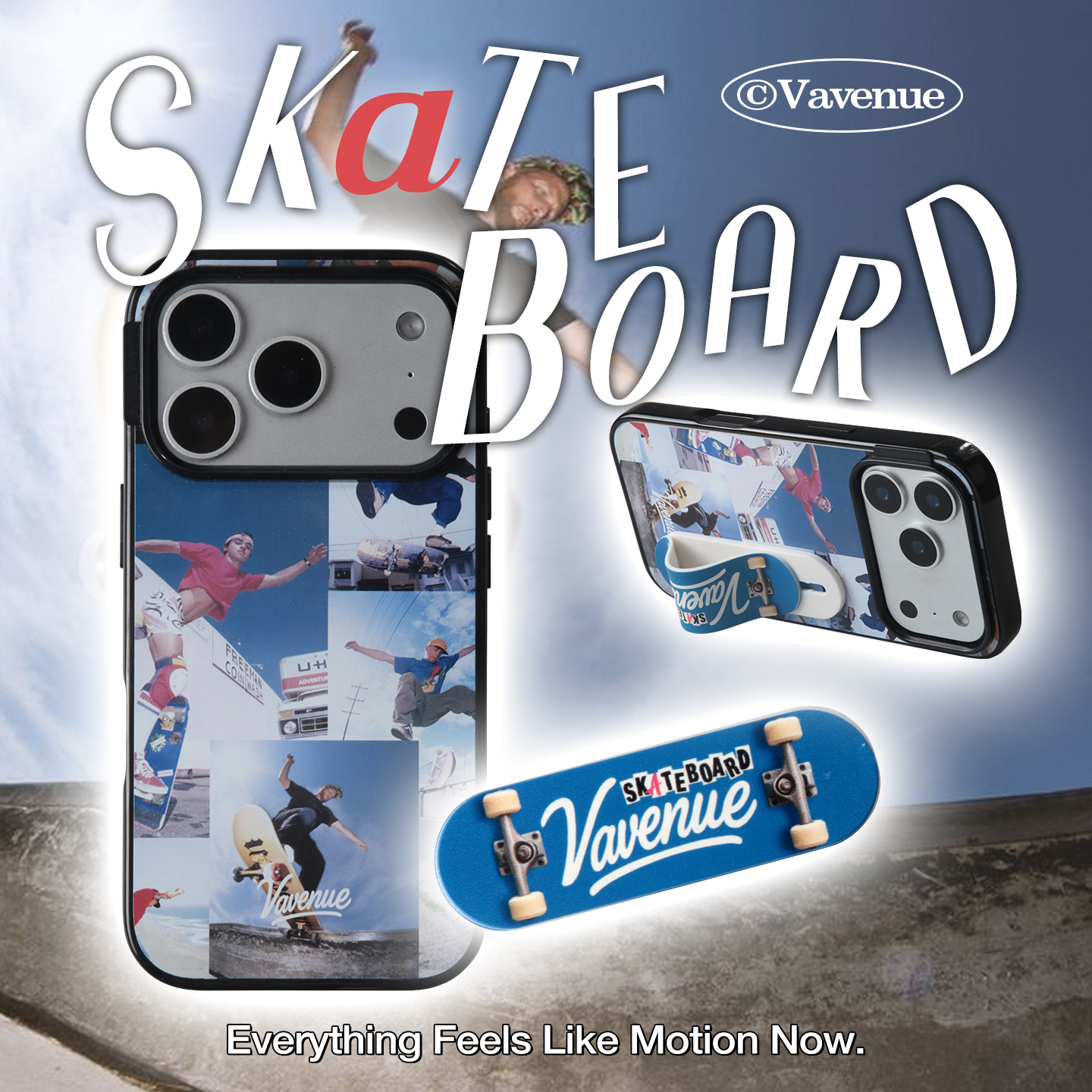 苹果iphone17pro创意滑板手机壳