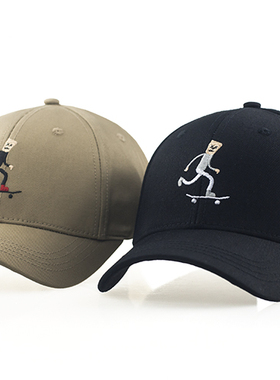 AZ 官方店铺 DFWM 别惹我 二代 滑板 弯檐帽 黑色卡其色 店长推荐