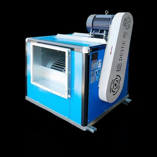 苏州德粤厨房排烟机离心风机静音柜式风柜商用管道风机380v220v