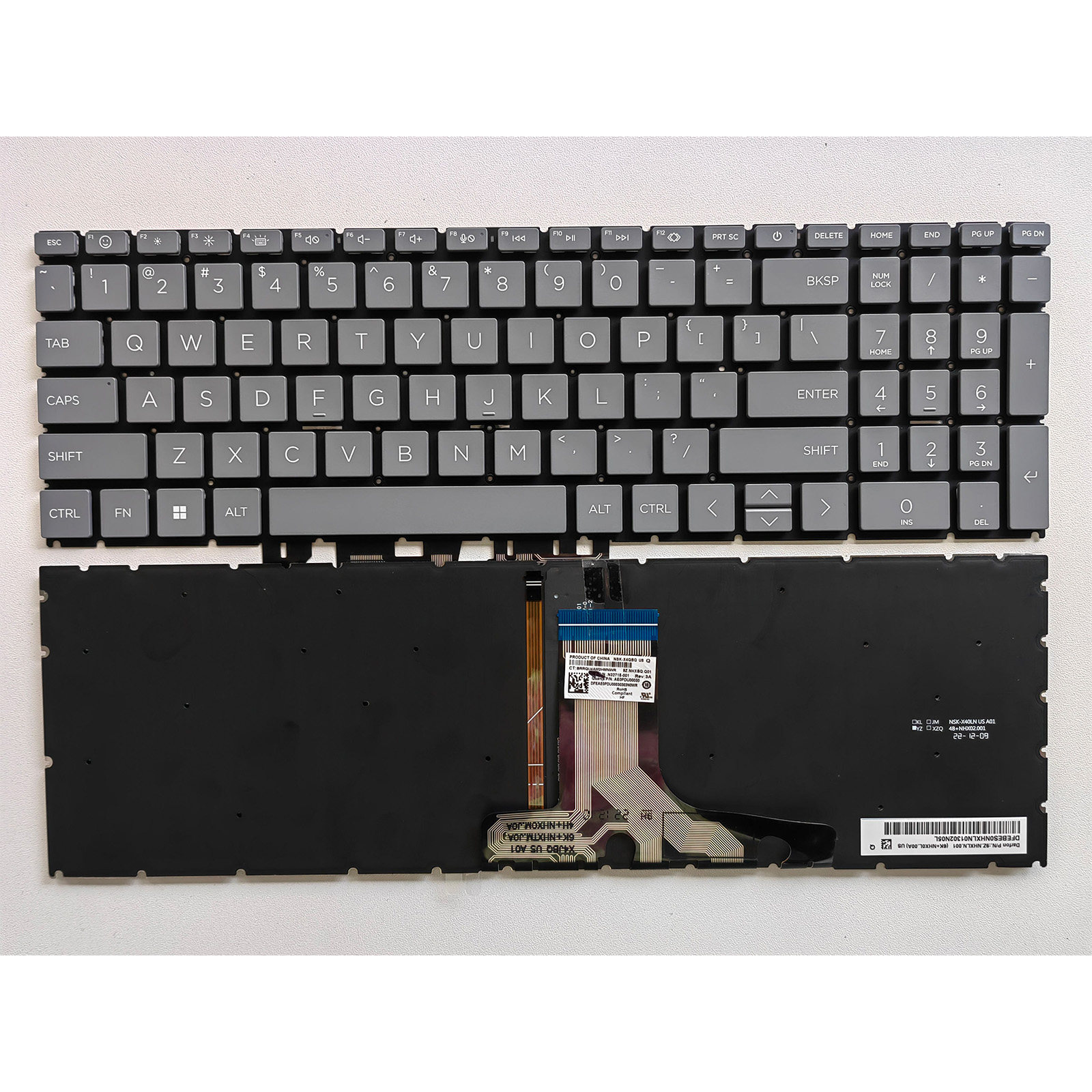 适用HP15-FC/15-FDBacklitUS