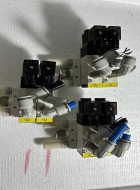 亚德客AIRTAC电磁阀4V310-10，两组带底座，功能p