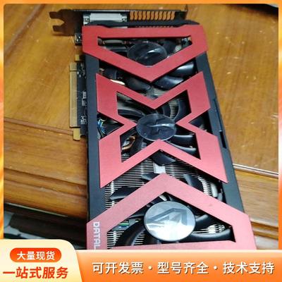 迪兰RX470 4G显卡，三风扇，成色如图，功能完好无维p