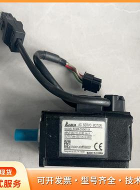 台达伺服电机ECMR-CV0401JX，100W功率，输入P