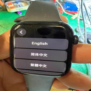 黑色表盘配灰色表带 S7苹果45mm智能手表 苹果手表