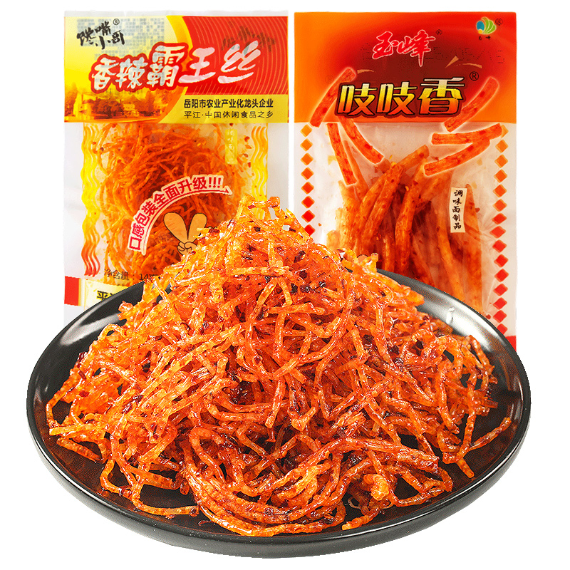 玉峰香辣霸王丝吱吱香辣条