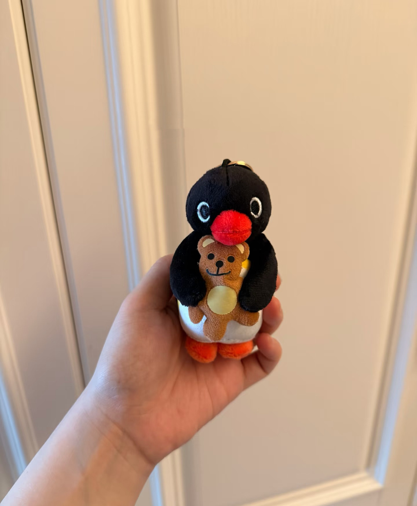 正版喔！Pingu经典企鹅家族毛绒玩具可爱企鹅公仔布娃娃安抚玩偶图片