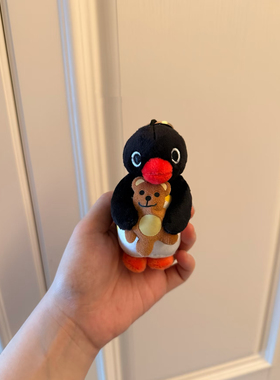 正版喔！Pingu经典企鹅家族毛绒玩具可爱企鹅公仔布娃娃安抚玩偶
