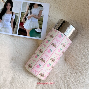 小容量不锈钢学生便携随行杯 迷你腊肠小狗水杯 露思同款 保温杯