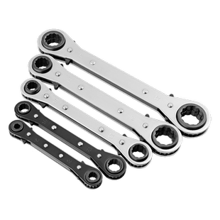 希孟快速棘轮扳手开口双头双向棘轮扳手两用自动梅花省力汽修工具