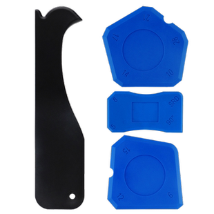 希孟刮胶神器玻璃胶修边器美缝刮胶板刮胶器打胶刮板胶皮刮刀工具