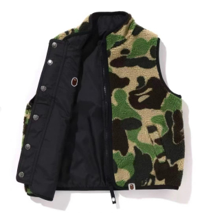 ENOCHBABY冬季新款儿童迷彩保暖加厚马甲棉衣双面穿糖果迷彩马甲