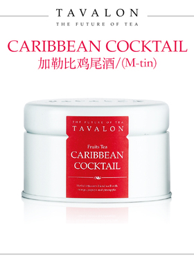 TAVALON进口加勒比鸡尾酒60g水果粒茶果干花果调配下午茶灌装
