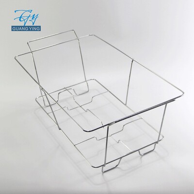 Wire Chafing Rack户外聚会食物保暖锅铁线架自助餐架折叠火鸡篮