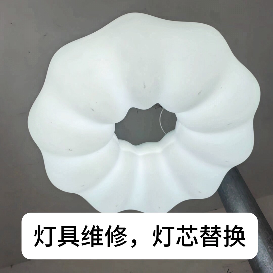 南瓜云朵灯里面的光源灯芯灯板驱动变压器配件直径厘米维修替换图片