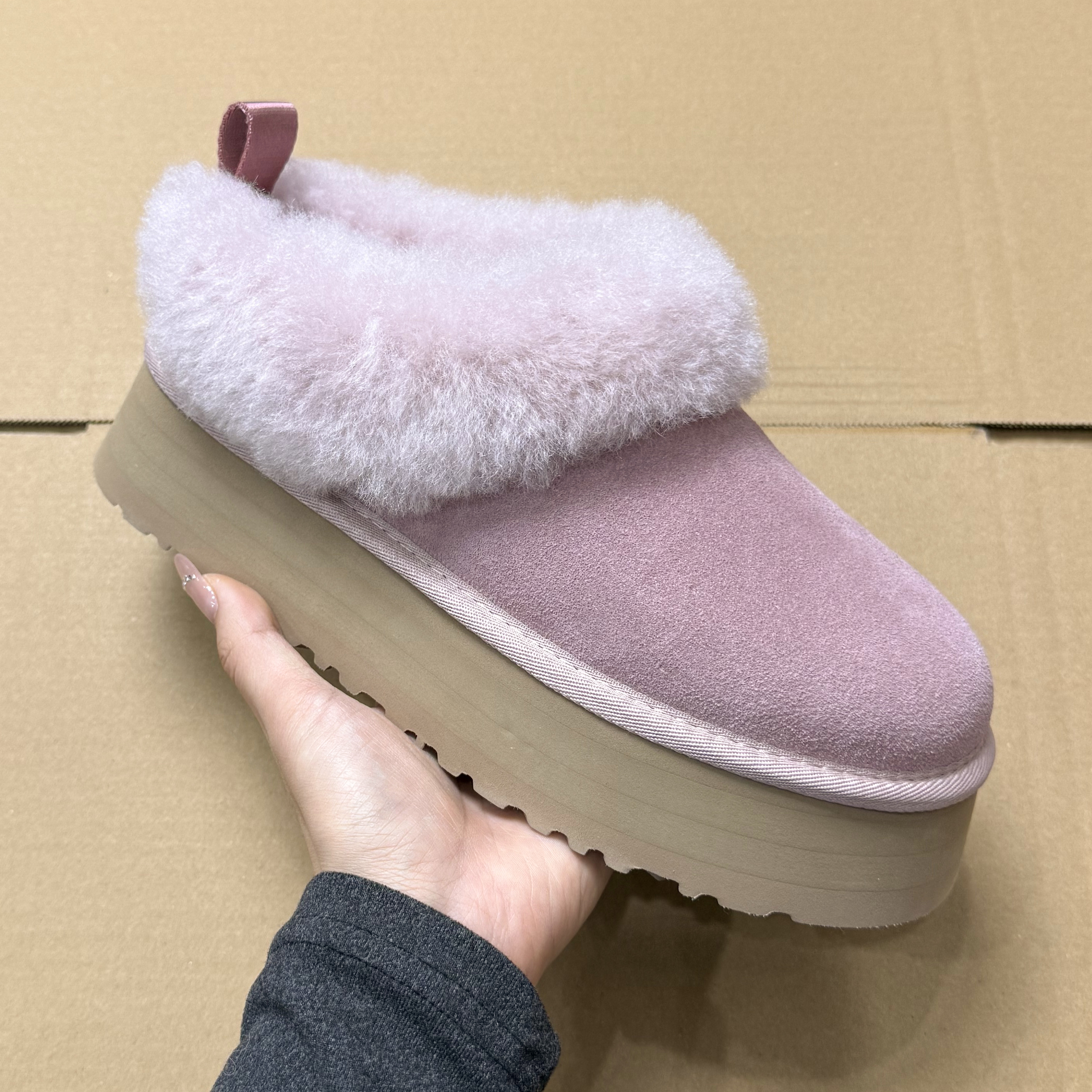 【顺丰包邮】桑坡工厂现货！新款塔茨勒 厚底雪地靴2.0拖鞋外穿冬