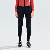 女专业跑步训练瑜伽裤 PATAVINITY假两件运动长裤 高弹显瘦健身裤