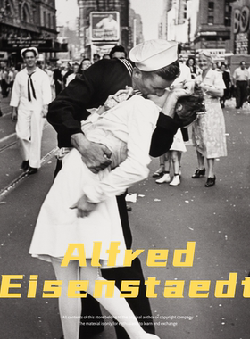 Alfred Eisenstaedt 纪实新闻摄影 胜利之吻摄影参考学习素材