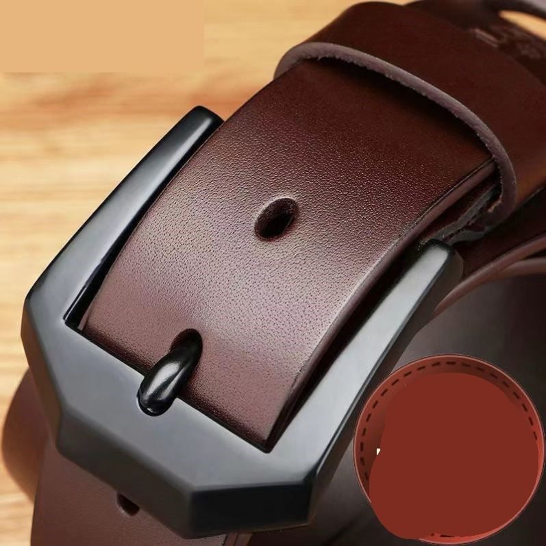 【送打孔器】正品POLO保罗男士针扣中青年百搭皮带针扣腰带