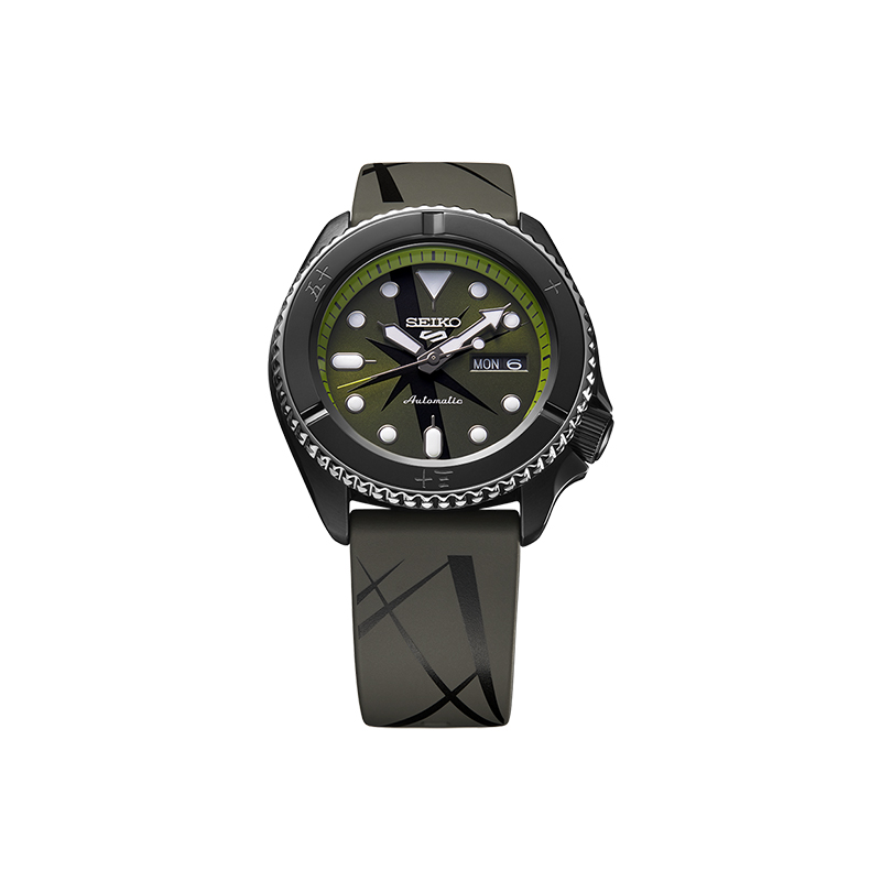 【航海王联名】SEIKO精工海贼王潮流时尚机械男士手表SRPH69K1
