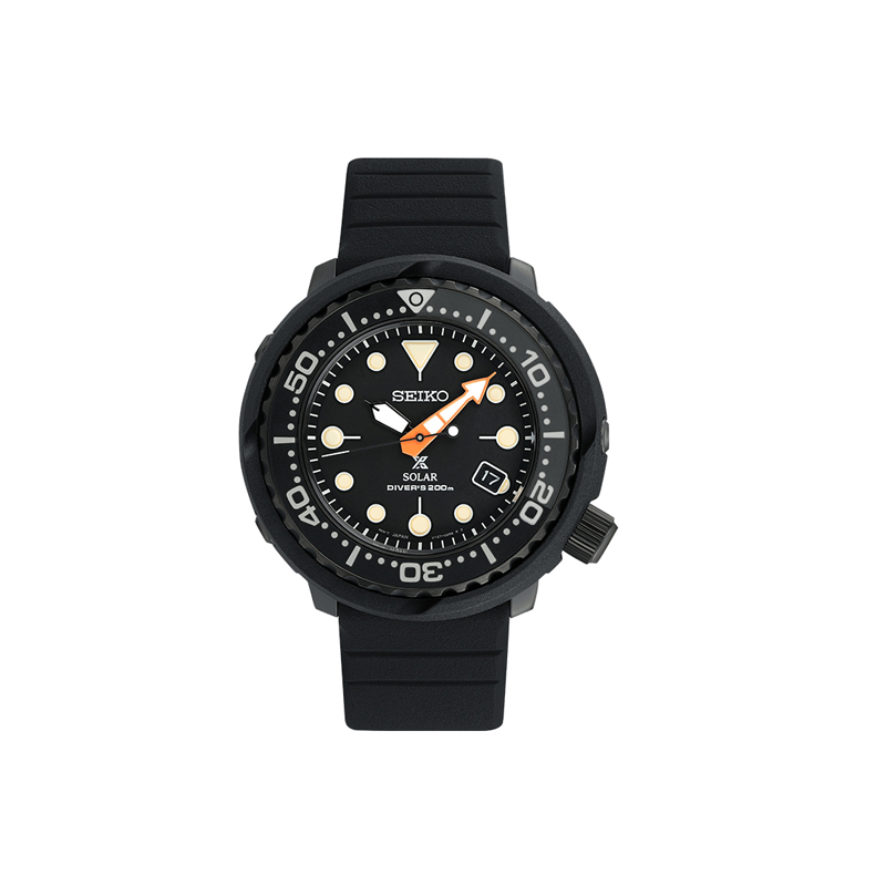 SEIKO精工情侣表石英表夜光潜水表正品运动手表男SNE577P1