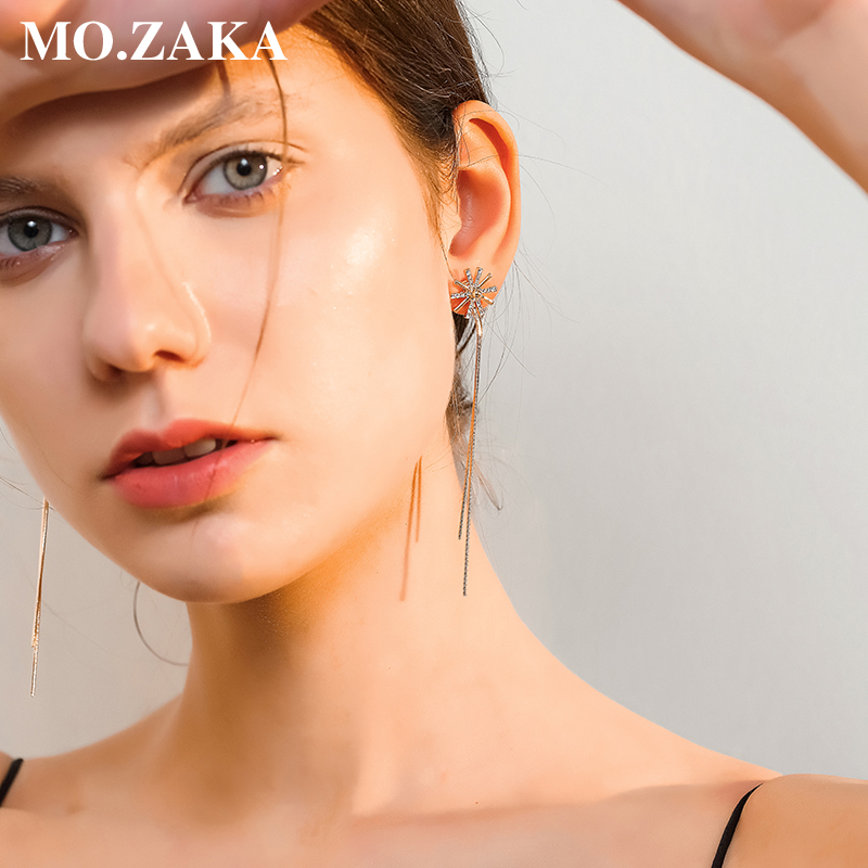 2020新款潮流苏耳环女耳线长款气