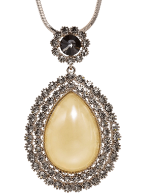 毛衣链长款高档韩国大气水滴吊坠