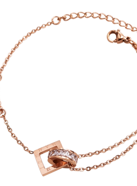 秋冬轻奢钛钢手链女2025年新款潮ins小众设计感女生高级感配饰品