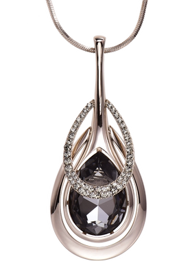 毛衣链高档百搭长款挂饰水滴吊坠