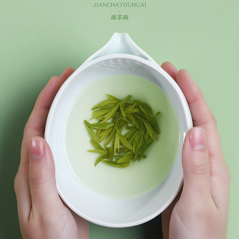 精致文艺便宜日式趣中酌绿茶器