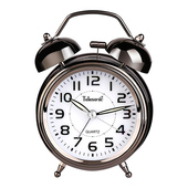 天王星闹钟学生用男女生闹铃创意静音床头简约可爱金属儿童小闹钟