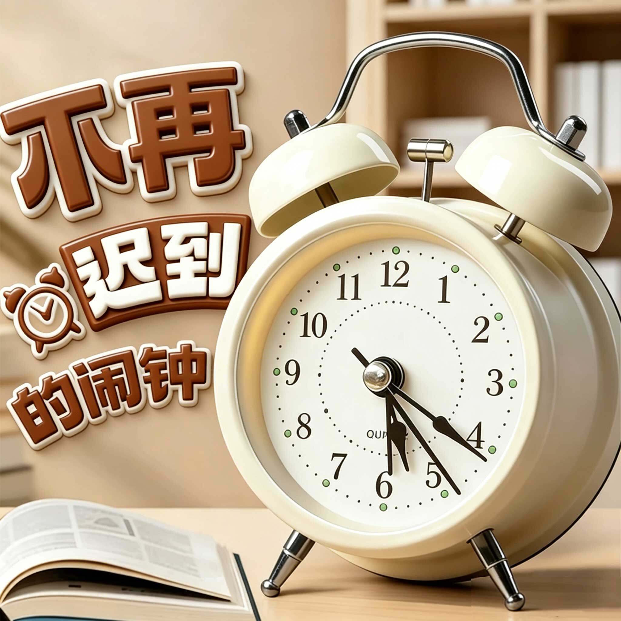 【赖床救星】不再迟到的闹钟！图片