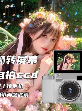 ccd数码照相机翻转屏学生党4800W像素校园旅游女生入门微单反相机