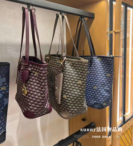 Faure le Page法国皇室FLP鱼鳞纹购物袋tote中号托特包单肩妈咪包