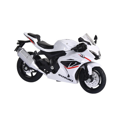 （哇噢定制）1:18铃木GSX1000合金摩托车机车车迷收藏摆件批代发