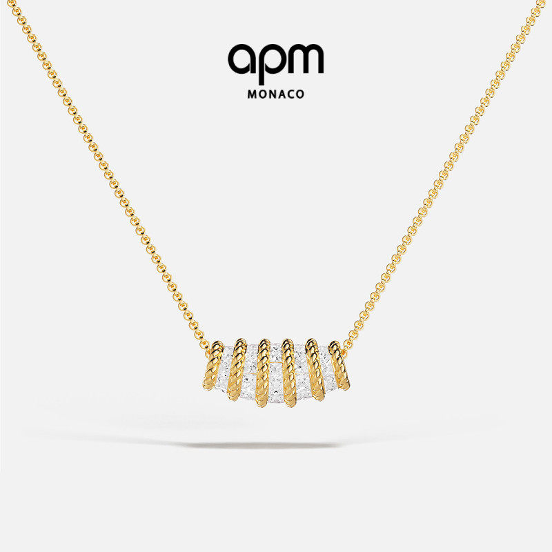 Torsade�ɵ����������ɵ�����65 cm�� [������Ʒ]APM Monaco���ɫTorsade�ɵ�������Ť�Ʋ������׹ 1460Ԫ