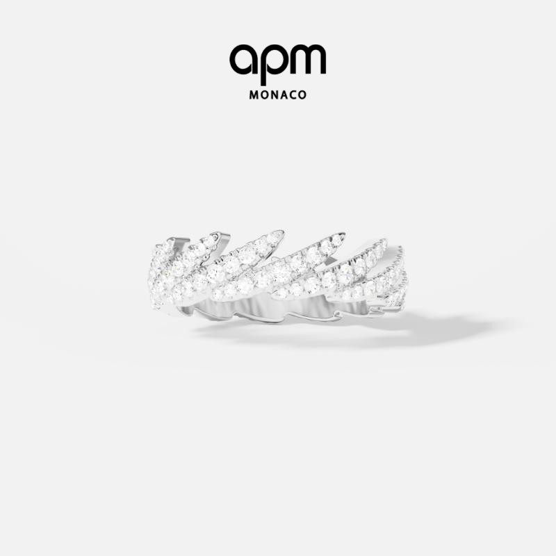 APMMonaco精致棕榈戒指