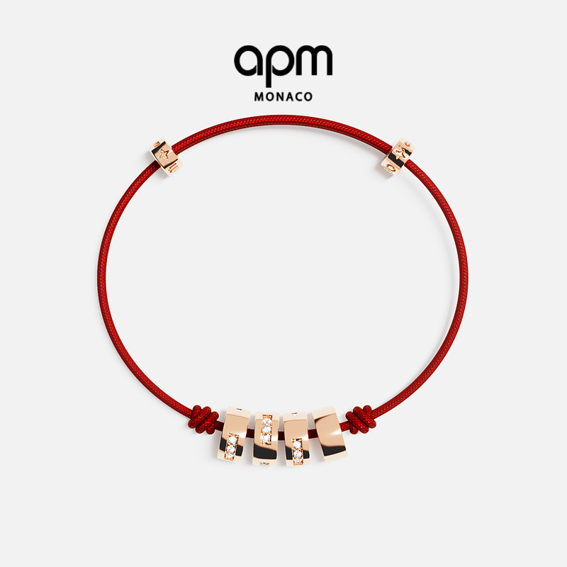 APM摩斯密码尼龙手链简约